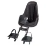 Polisport Go Mini Kindersitz Für Fahrrad Hinten Refurbished, Black, Max 15kg