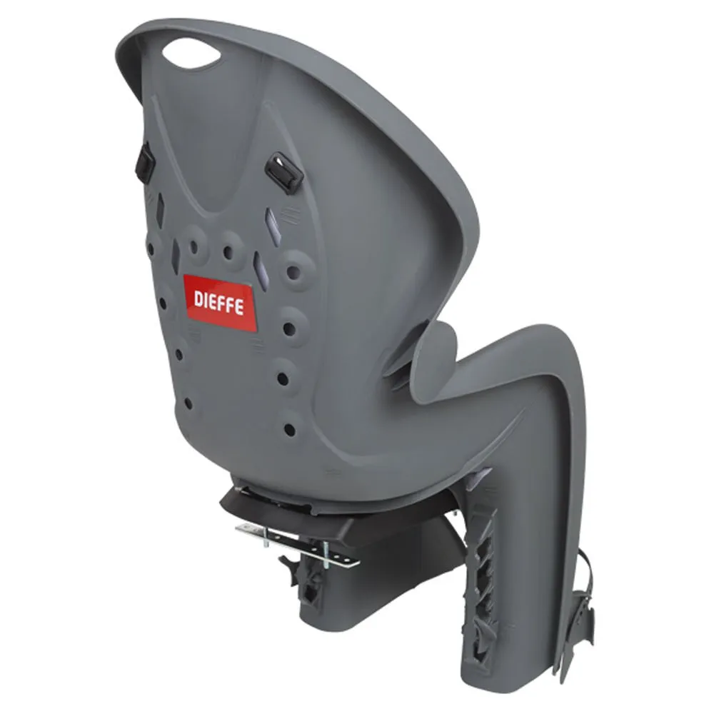 Polisport Gp Lm Kindersitz Für Fahrrad Hinten, Dark grey / grey, Max 22kg Polisport Gp Lm Kindersitz Für Fahrrad Hinten, Dark grey / grey, Max 22kg