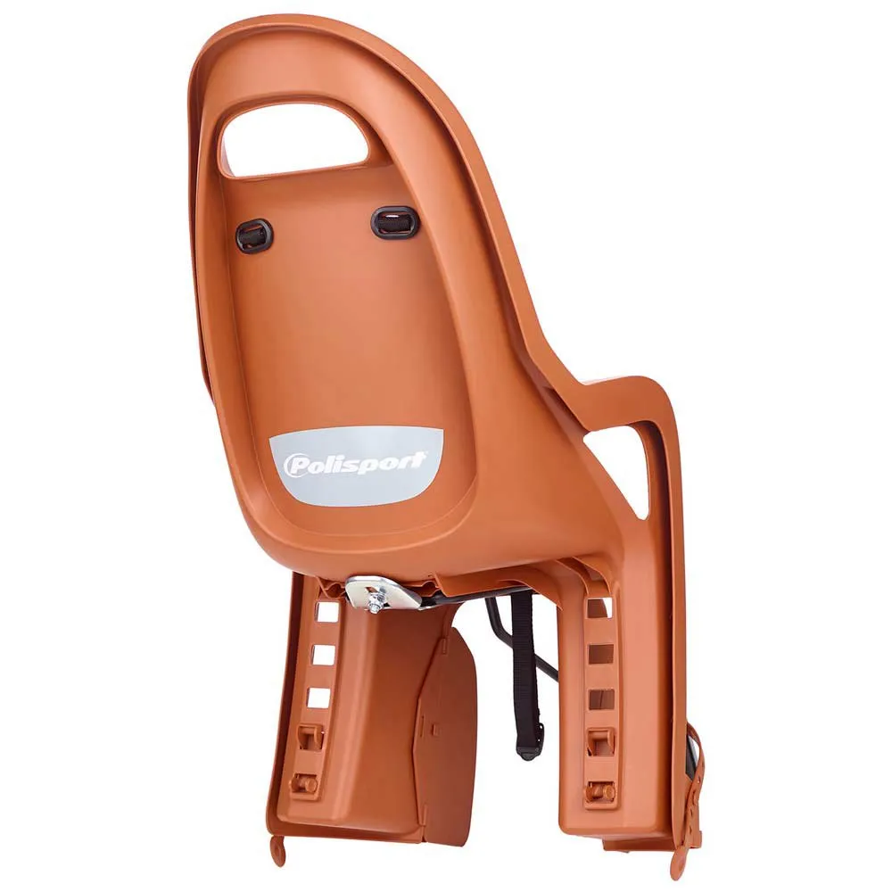 Polisport Groovy 29 Kindersitz Für Fahrrad Hinten, Caramel brown / black, Max 22kg Polisport Groovy 29 Kindersitz Für Fahrrad Hinten, Caramel brown / black, Max 22kg