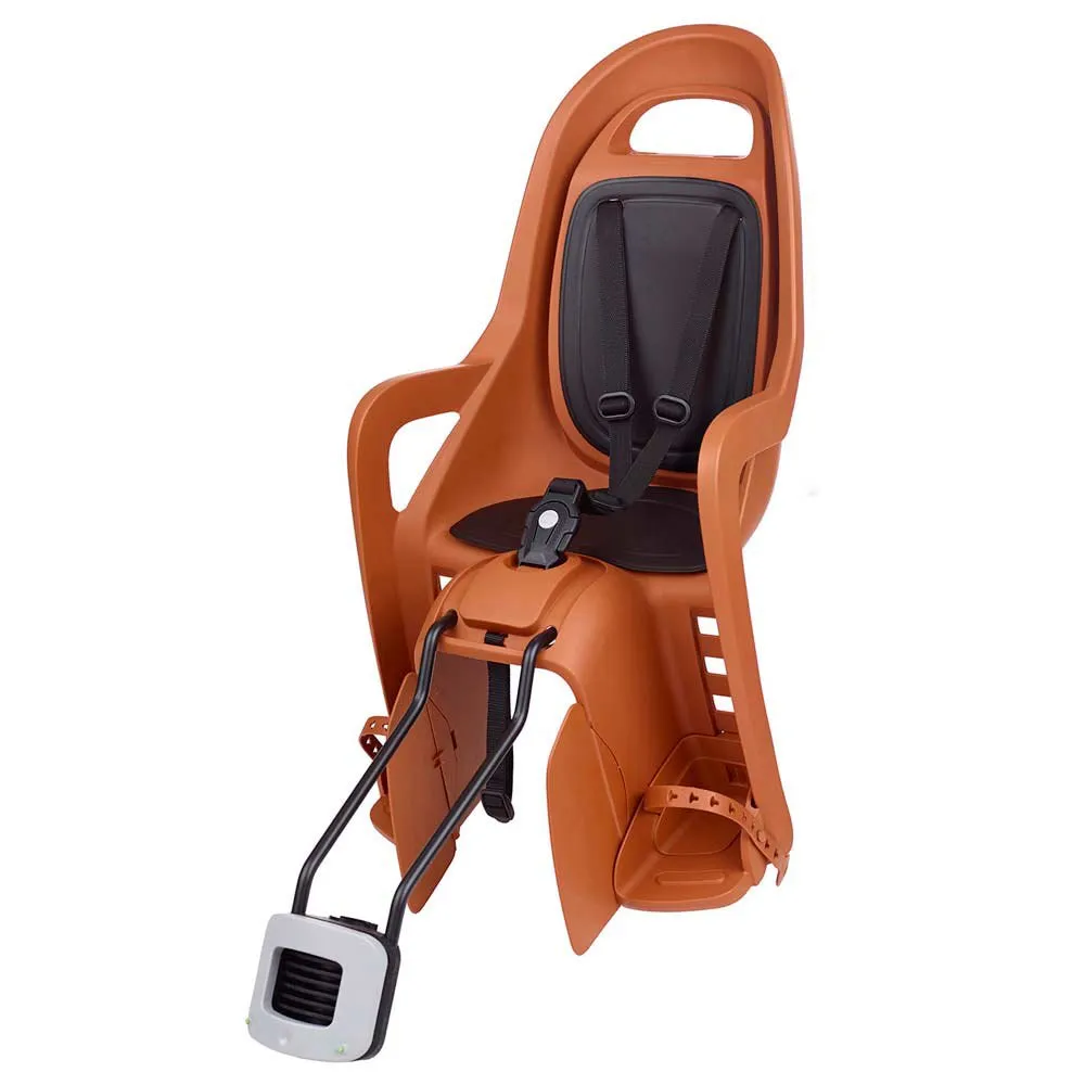 Polisport Groovy 29 Kindersitz Für Fahrrad Hinten, Caramel brown / black, Max 22kg Polisport Groovy 29 Kindersitz Für Fahrrad Hinten, Caramel brown / black, Max 22kg