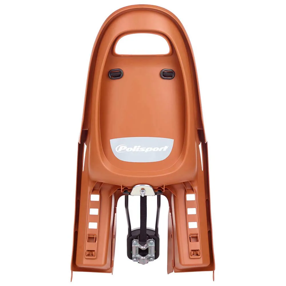 Polisport Groovy 29 Kindersitz Für Fahrrad Hinten, Caramel brown / black, Max 22kg Polisport Groovy 29 Kindersitz Für Fahrrad Hinten, Caramel brown / black, Max 22kg