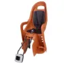 Polisport Groovy 29 Kindersitz Für Fahrrad Hinten, Caramel brown / black, Max 22kg