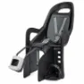 Polisport Groovy Ff 26-28 Kindersitz Für Fahrrad Hinten, Black / grey, Max 22kg