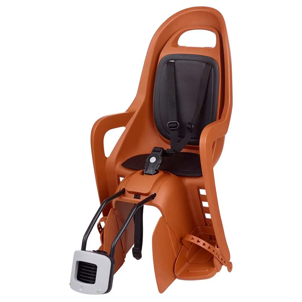 Polisport Groovy Ff Kindersitz Für Fahrrad Hinten, Caramel brown / black, Max 22kg Polisport Groovy Ff Kindersitz Für Fahrrad Hinten, Caramel brown / black, Max 22kg