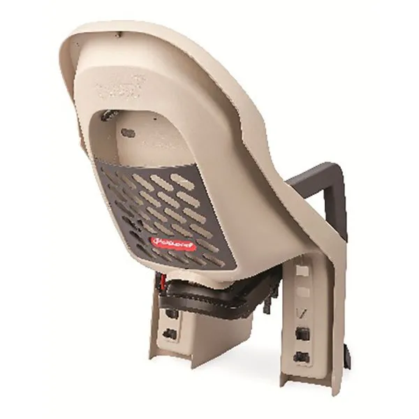Polisport Guppy Maxi+ Cfs Kindersitz Für Fahrrad Hinten, Cream / grey, Max 22kg Polisport Guppy Maxi+ Cfs Kindersitz Für Fahrrad Hinten, Cream / grey, Max 22kg