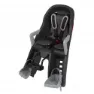 Polisport Guppy Mini Plus Fahrrad-kindersitz Für Rahmen, Dark grey / silver, Max 15kg