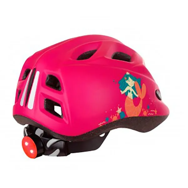 Polisport Led Siren Junior-helm, Pink Polisport Led Siren Junior-helm, Pink
