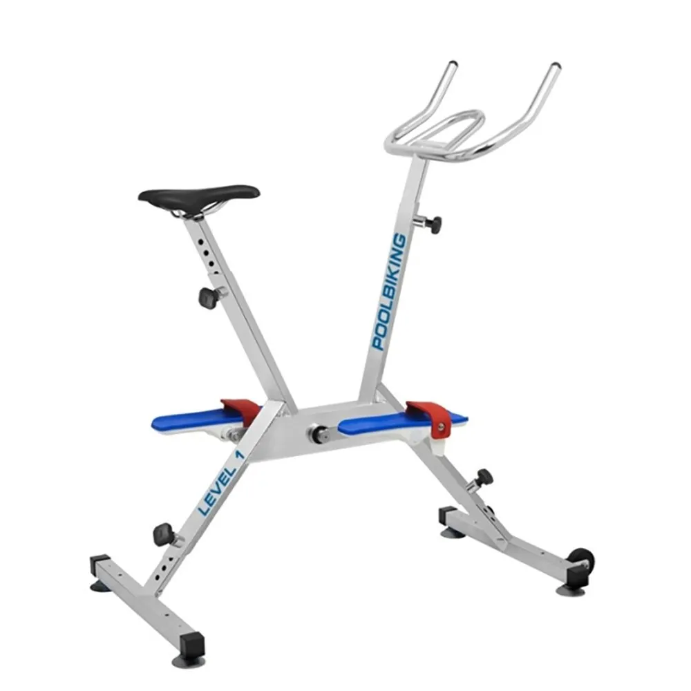 Poolbiking Level 1 Aquabike, Aluminium, One Size Poolbiking Level 1 Aquabike, Aluminium, One Size
