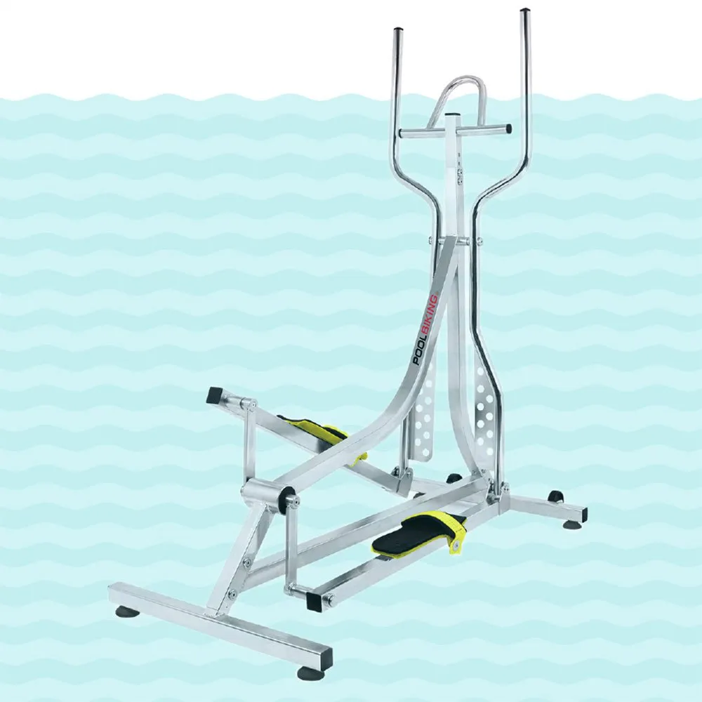 Poolbiking Orbital Aquabike, Aluminium, One Size Poolbiking Orbital Aquabike, Aluminium, One Size