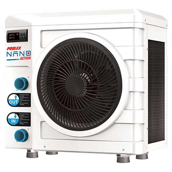 Poolex Nano Action A3 2020 3kw 1.3 M³/h Wärmepumpe unisex, White, 10-21m³ Poolex Nano Action A3 2020 3kw 1.3 M³/h Wärmepumpe unisex, White, 10-21m³