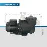Poolex Onduline 3 Einstellbare Geschwindigkeiten Mit Rcd-umwälzpumpe, One size