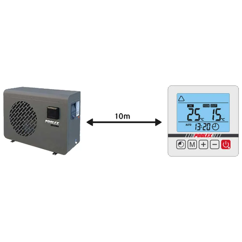 Poolex Silverline 120 11.3kw 4-6 M³/h Inverter-wärmepumpe, Grey, 45-65m³ Poolex Silverline 120 11.3kw 4-6 M³/h Inverter-wärmepumpe, Grey, 45-65m³