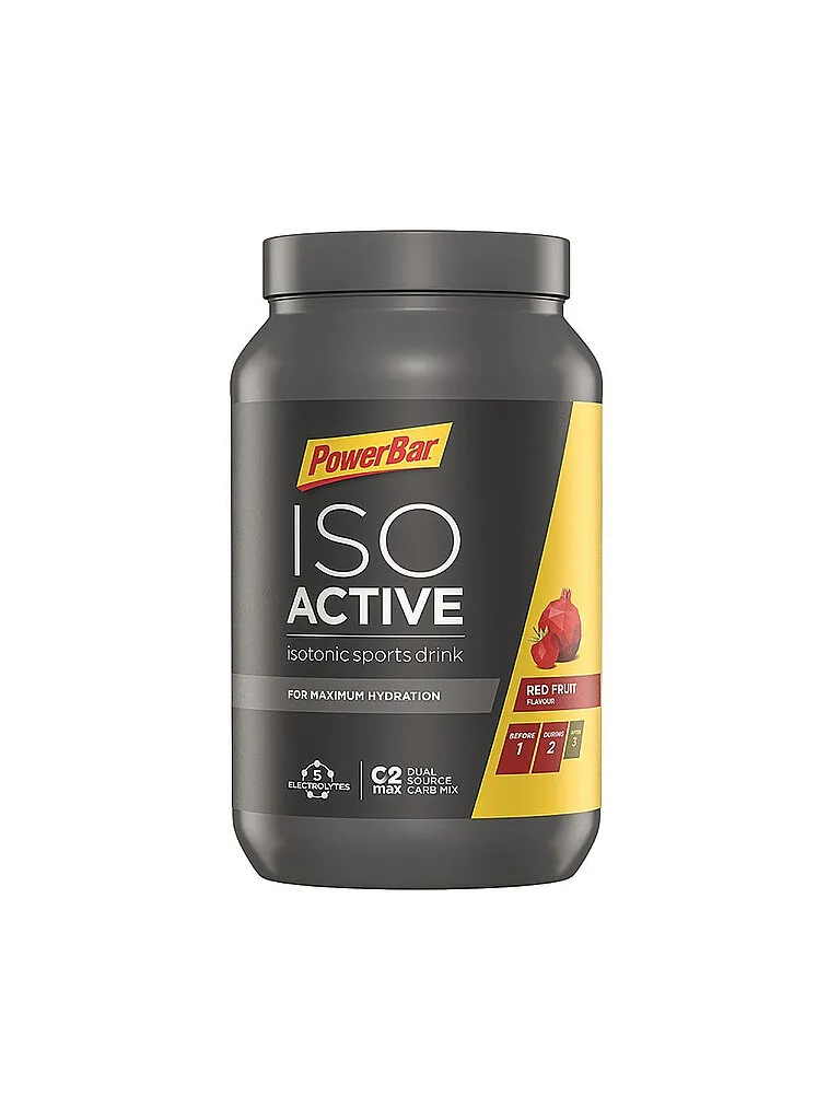 POW Isotonisches Getränkepulver Isoactive Red Fruit Punch 1320g, Bunt, EG POW Isotonisches Getränkepulver Isoactive Red Fruit Punch 1320g, Bunt, EG