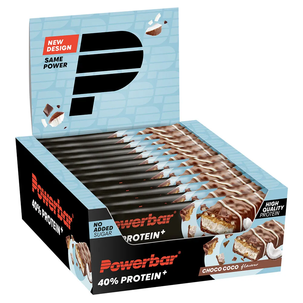 Powerbar 40% Protein + Crisp Riegel Powerbar 40% Protein + Crisp Riegel