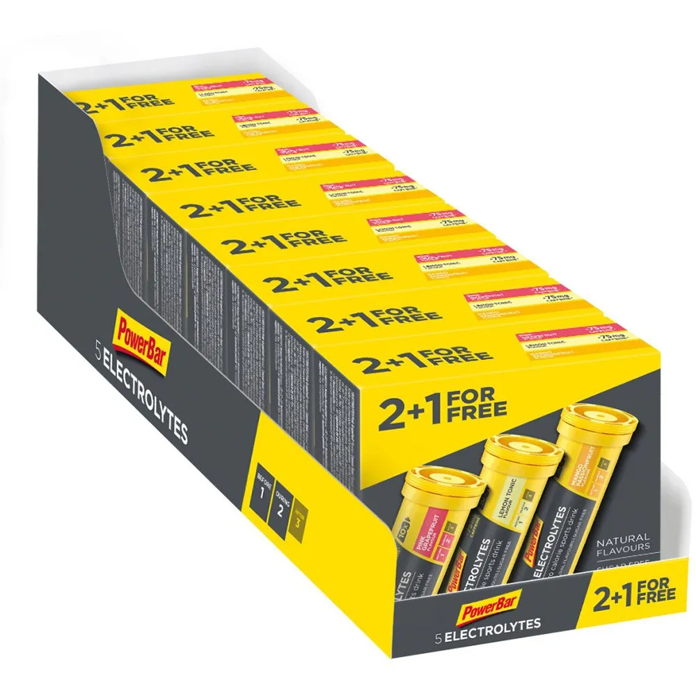 Powerbar 5 Electrolytes Tablettenbox Verschiedene Geschmacksrichtungen 8 Einheiten, One size Powerbar 5 Electrolytes Tablettenbox Verschiedene Geschmacksrichtungen 8 Einheiten, One size