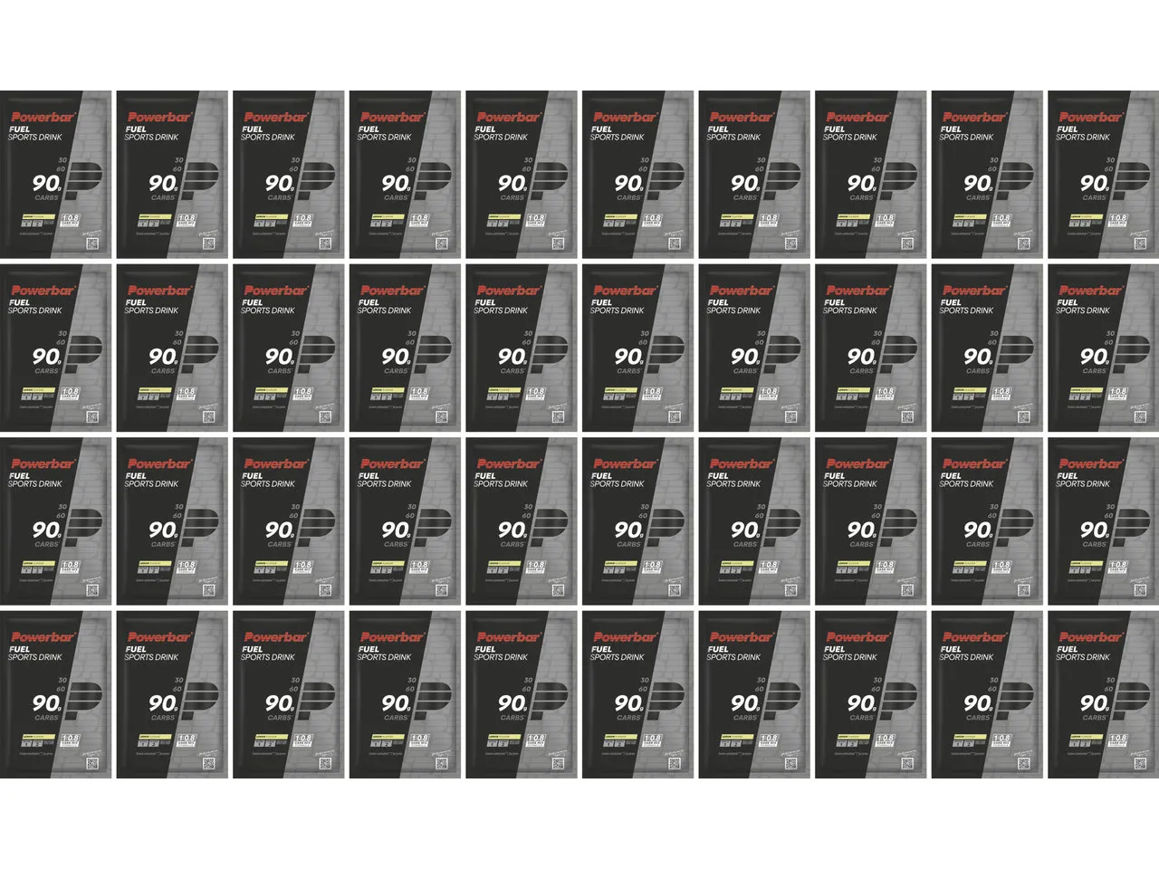 Powerbar Fuel Sports Drink 90 Getränkepulver - 40 Stück, 3760g