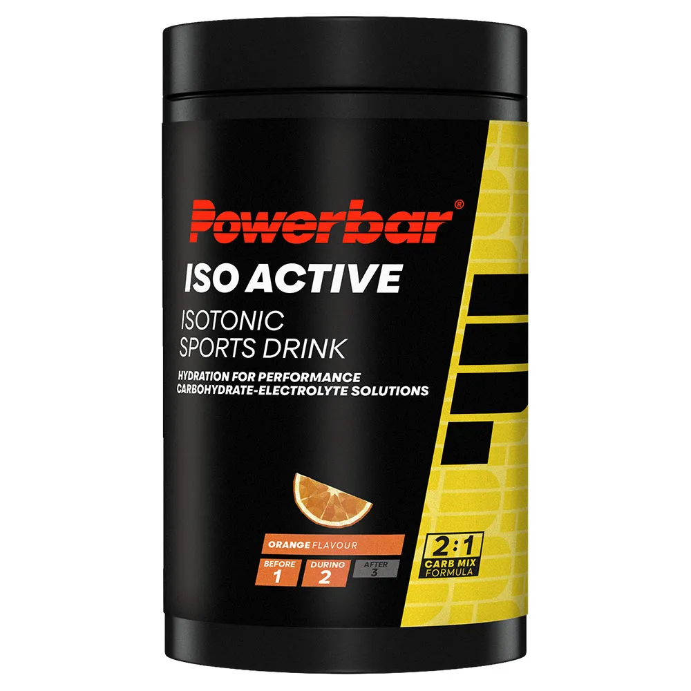 Powerbar Isoactive 600g Pulver Orange 6 Einheiten, One size Powerbar Isoactive 600g Pulver Orange 6 Einheiten, One size