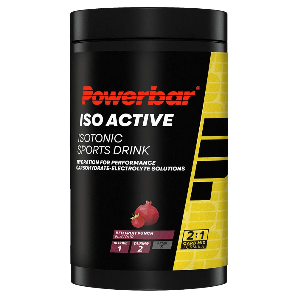 Powerbar Isoactive Pulver Beeren 600g 6 Einheiten, One size