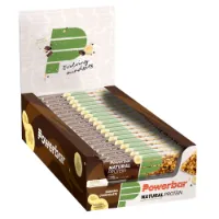 Powerbar Natural Vegan Proteinriegelbox Schokolade Und Banane 40g 18 Einheiten Powerbar Natural Vegan Proteinriegelbox Schokolade Und Banane 40g 18 Einheiten