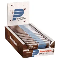 Powerbar Plus 30% Proteinriegelbox Shokolade 55g 15 Einheiten Powerbar Plus 30% Proteinriegelbox Shokolade 55g 15 Einheiten