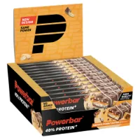 Powerbar Plus 40% Proteinriegelbox Karamell Und Erdnussbutter 12 Einheiten Powerbar Plus 40% Proteinriegelbox Karamell Und Erdnussbutter 12 Einheiten