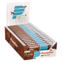 Powerbar Plus 52% Proteinriegelbox Schokoladennüsse 50g 20 Einheiten Powerbar Plus 52% Proteinriegelbox Schokoladennüsse 50g 20 Einheiten