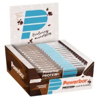 Powerbar Plus Low Sugar 30% Proteinriegelbox Schokoladenbrownie 35g Powerbar Plus Low Sugar 30% Proteinriegelbox Schokoladenbrownie 35g