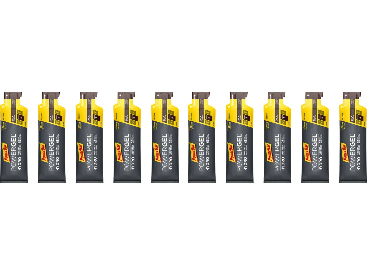 Powerbar PowerGel Hydro - 10 Stück, 670ml Powerbar PowerGel Hydro - 10 Stück, 670ml