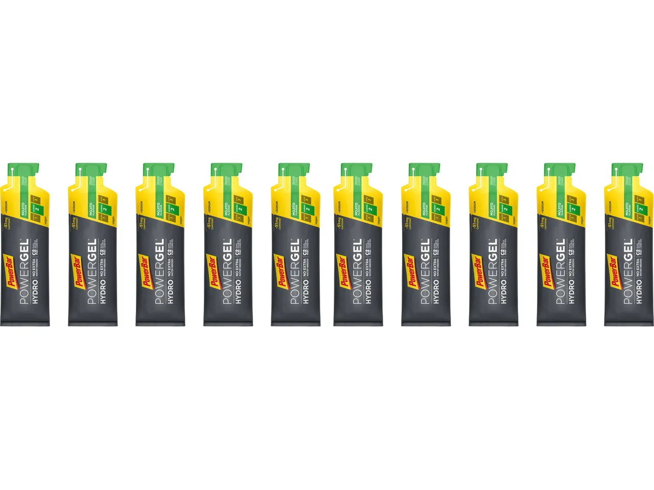 Powerbar PowerGel Hydro - 10 Stück, 670ml Powerbar PowerGel Hydro - 10 Stück, 670ml