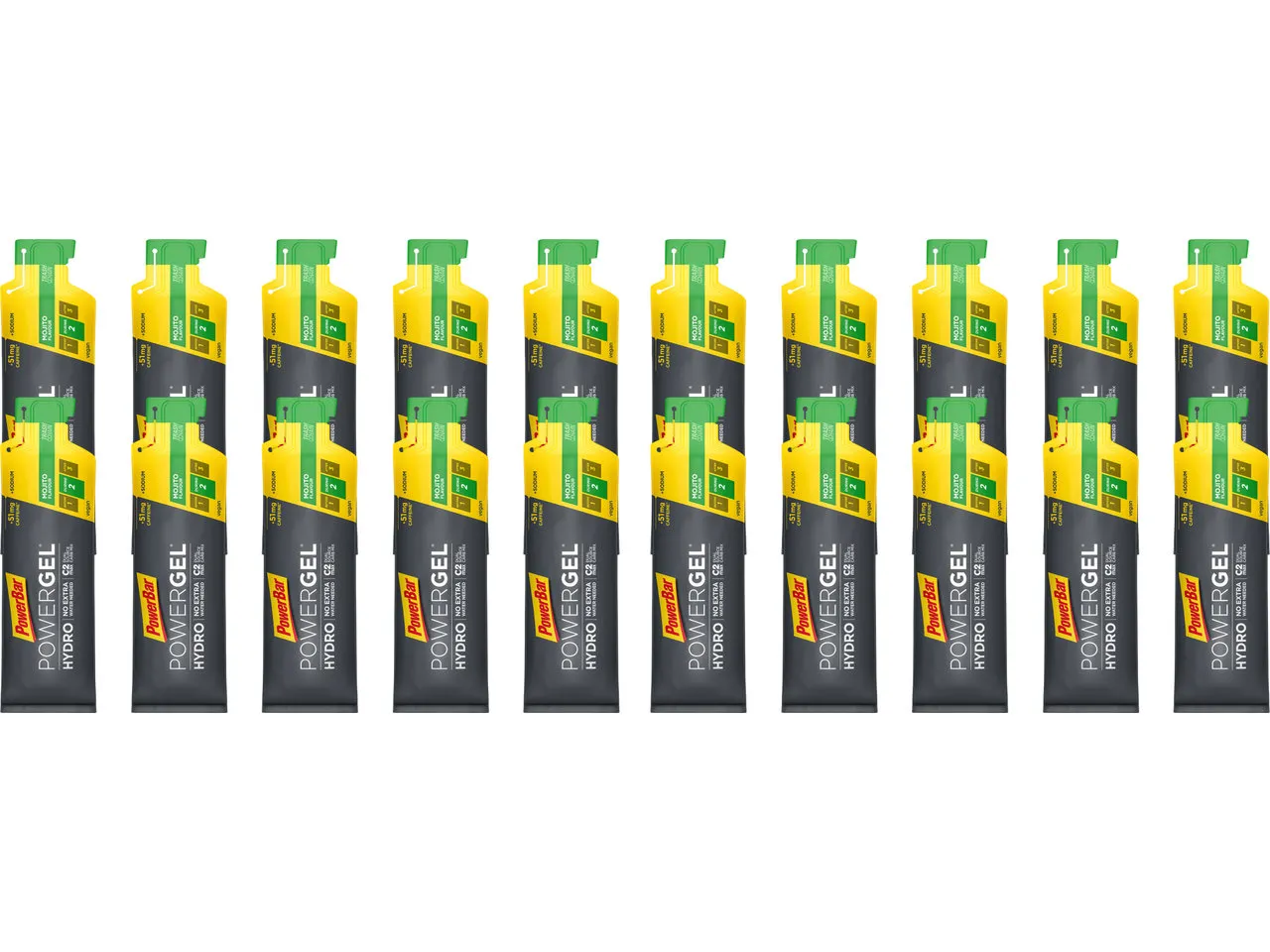 Powerbar PowerGel Hydro - 20 Stück, 1340ml Powerbar PowerGel Hydro - 20 Stück, 1340ml