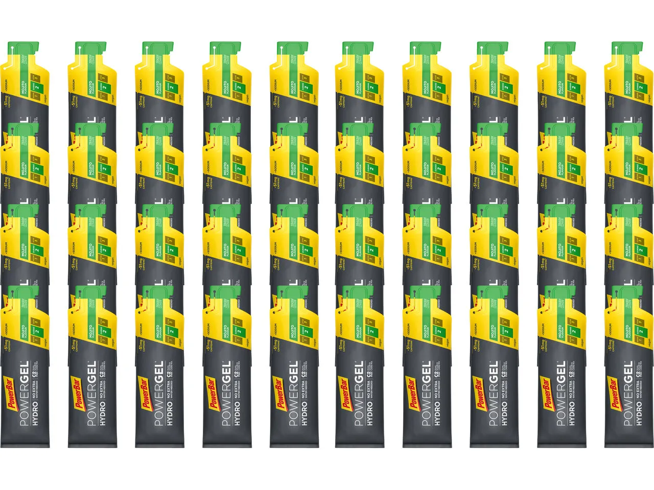 Powerbar PowerGel Hydro - 40 Stück, 2680ml Powerbar PowerGel Hydro - 40 Stück, 2680ml