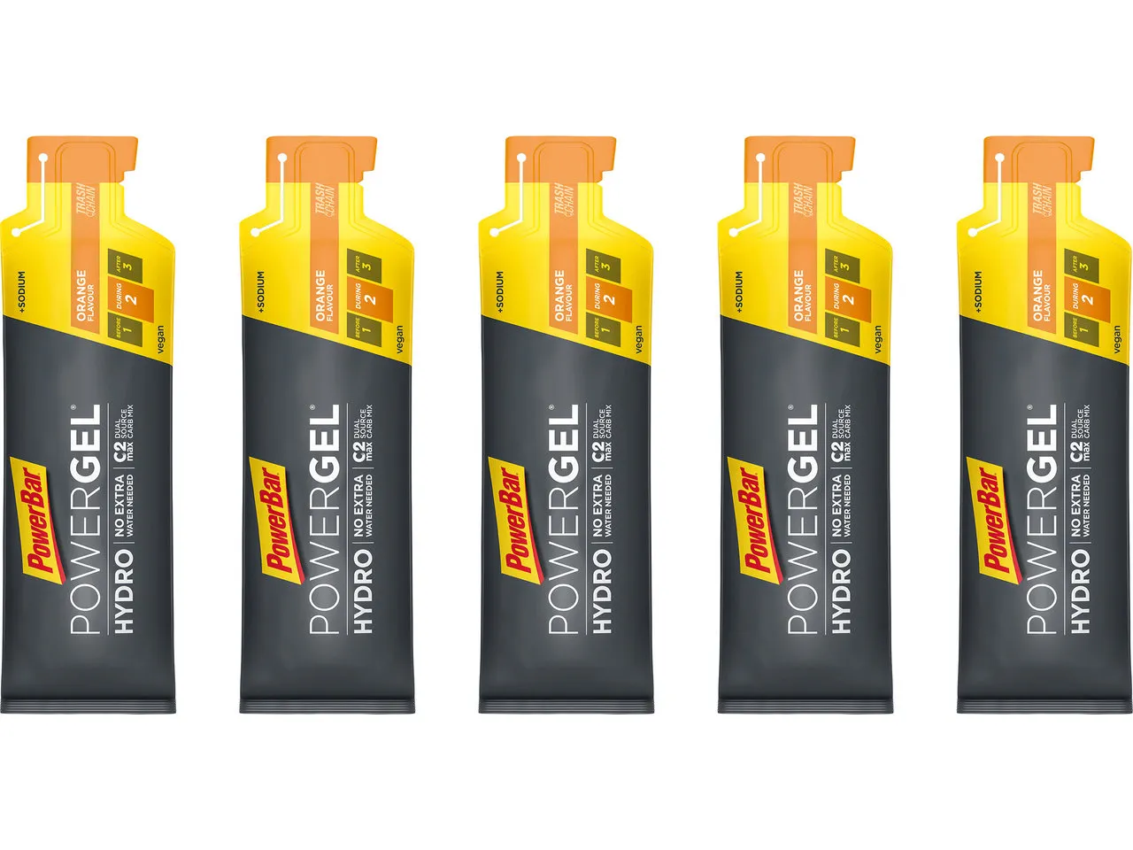 Powerbar PowerGel Hydro - 5 Stück, 335ml Powerbar PowerGel Hydro - 5 Stück, 335ml