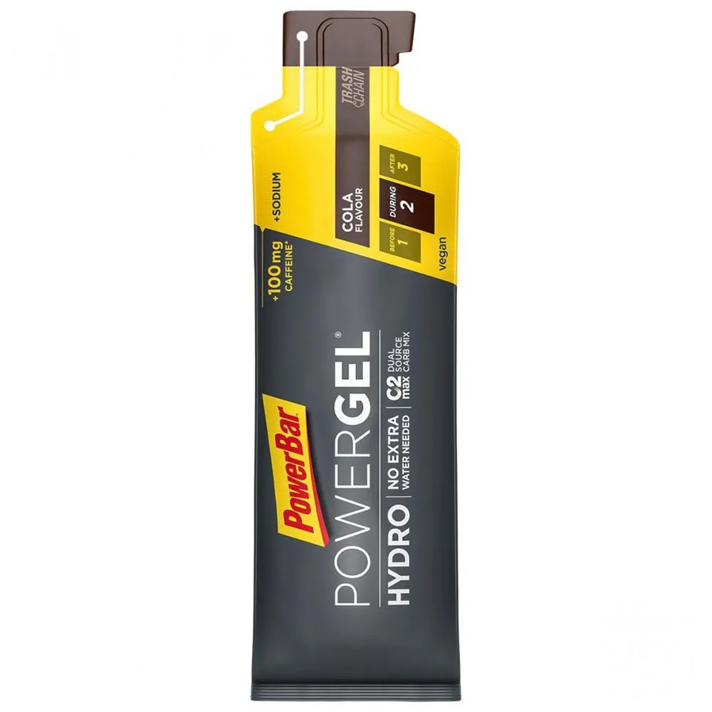 Powerbar Powergel Hydro Schachtel Mit Energiegelen Cola 67ml 24 Einheiten, Grey, One Size Powerbar Powergel Hydro Schachtel Mit Energiegelen Cola 67ml 24 Einheiten, Grey, One Size