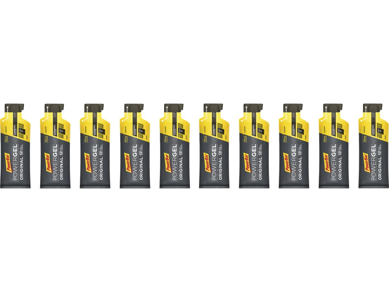 Powerbar PowerGel Original - 10 Stück, 410g Powerbar PowerGel Original - 10 Stück, 410g