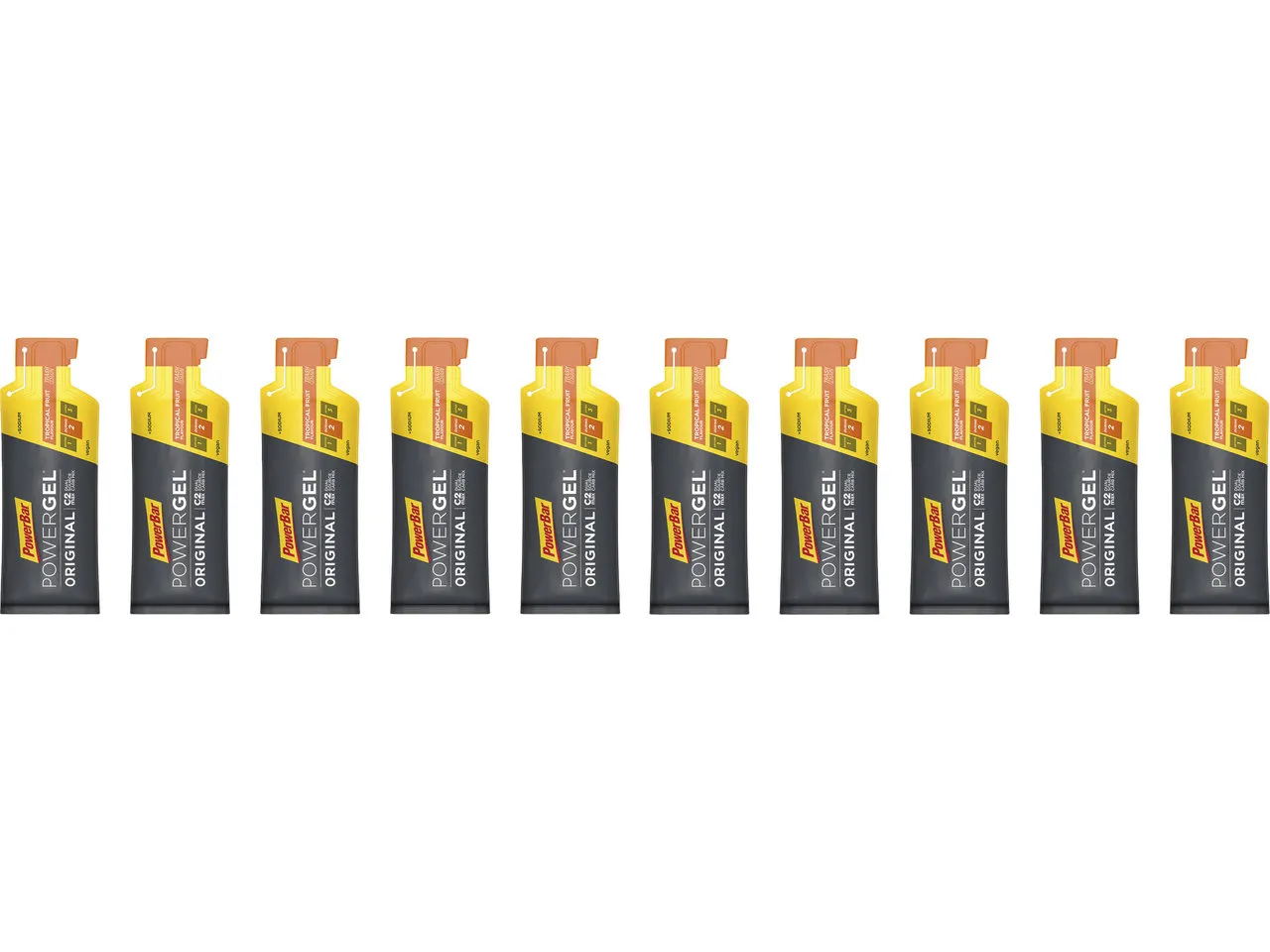 Powerbar PowerGel Original - 10 Stück, 410g Powerbar PowerGel Original - 10 Stück, 410g