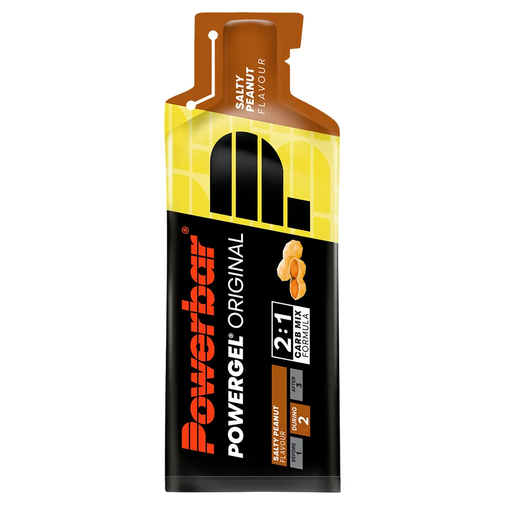 Powerbar Powergel Original Schachtel Mit Energiegelen Erdnuss 41g 24 Einheiten, Grey, One Size Powerbar Powergel Original Schachtel Mit Energiegelen Erdnuss 41g 24 Einheiten, Grey, One Size