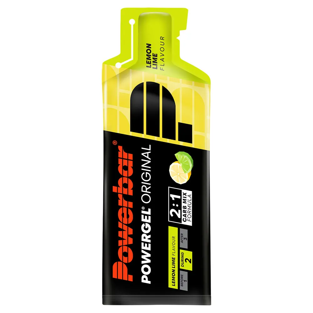 Powerbar Powergel Original Schachtel Mit Energiegelen Zitrone & Limette 41g 24 Einheiten, Yellow, One Size Powerbar Powergel Original Schachtel Mit Energiegelen Zitrone & Limette 41g 24 Einheiten, Yellow, One Size