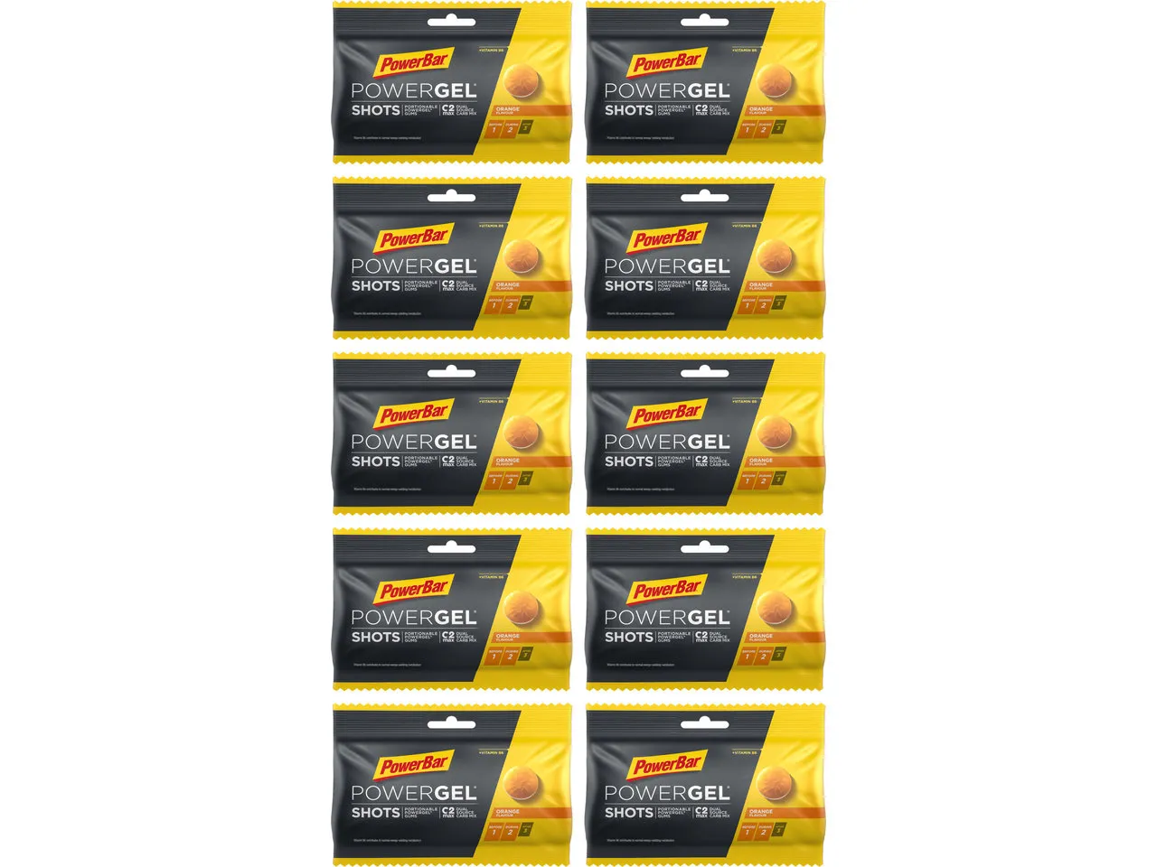 Powerbar PowerGel Shots Fruchtgummis - 10 Beutel, 600g Powerbar PowerGel Shots Fruchtgummis - 10 Beutel, 600g