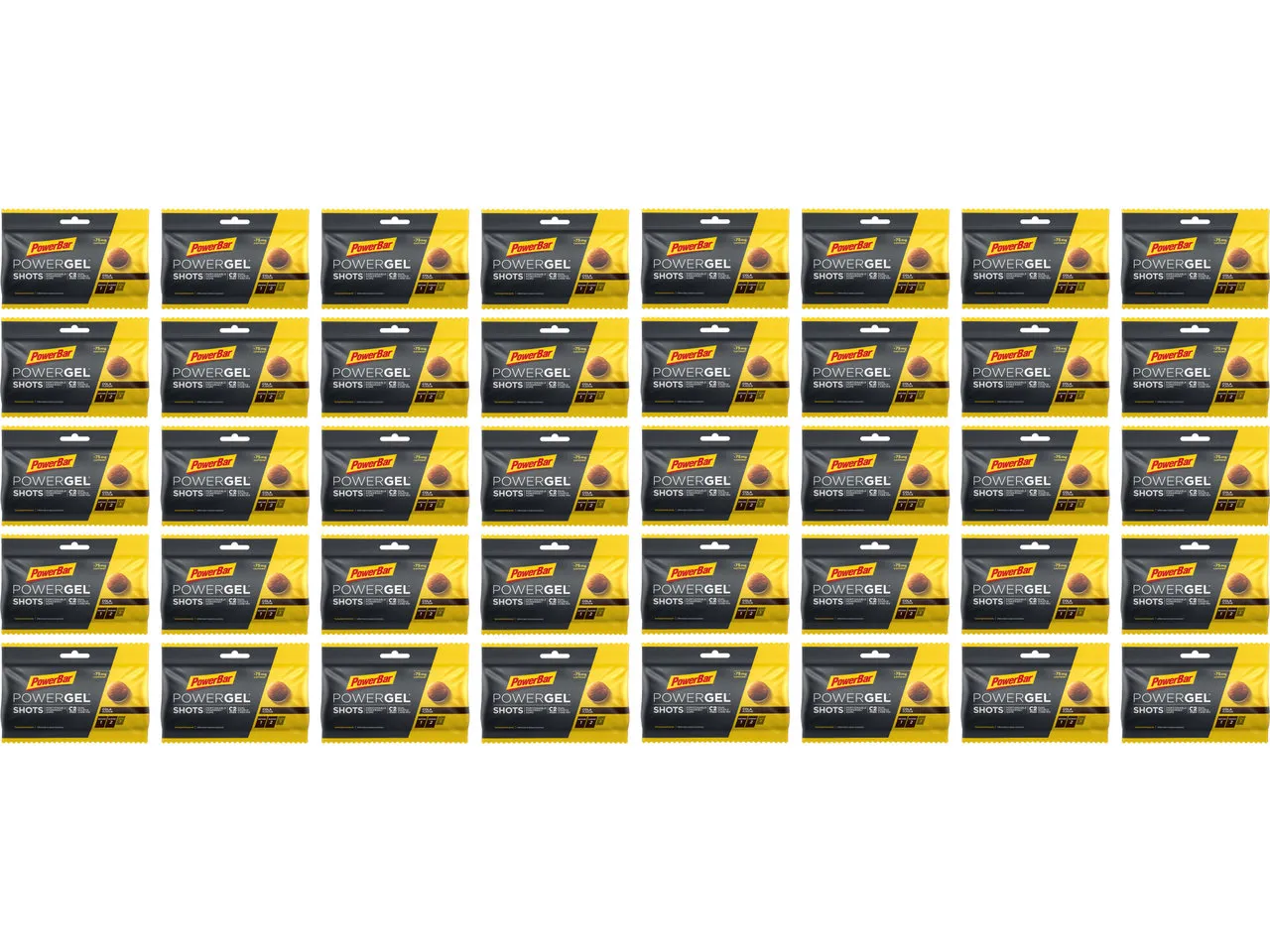 Powerbar PowerGel Shots Fruchtgummis - 40 Beutel, 2400g Powerbar PowerGel Shots Fruchtgummis - 40 Beutel, 2400g