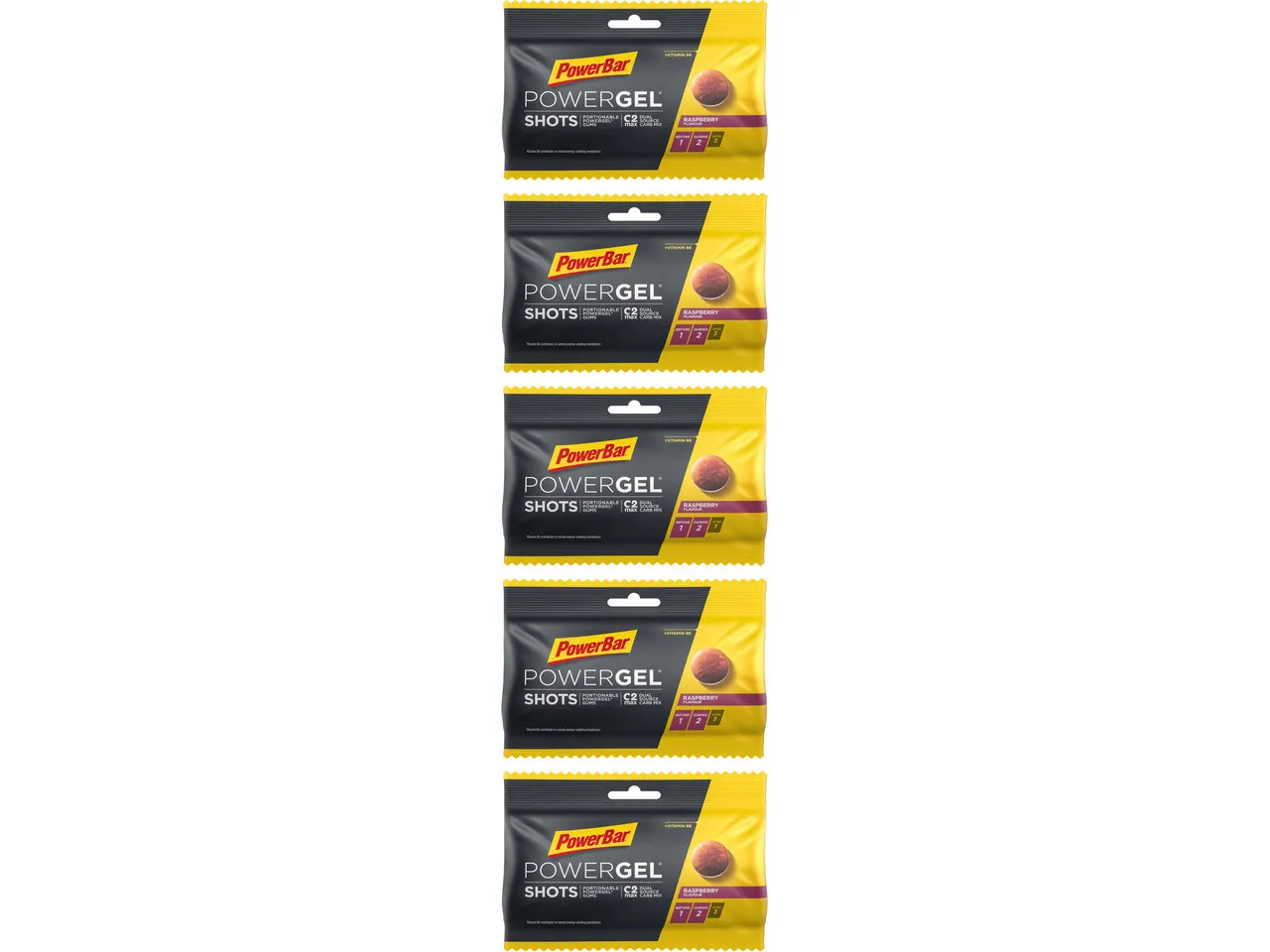 Powerbar PowerGel Shots Fruchtgummis - 5 Beutel, 300g