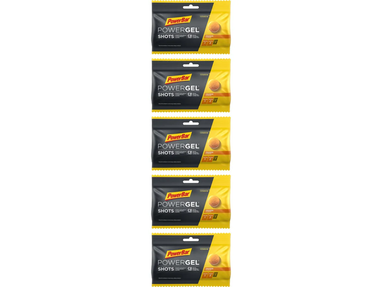 Powerbar PowerGel Shots Fruchtgummis - 5 Beutel, 300g