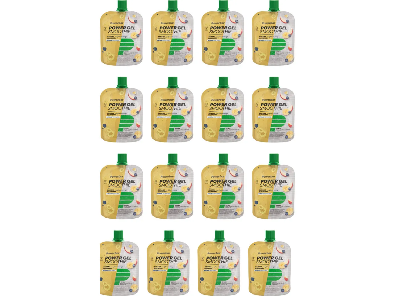 Powerbar PowerGel Smoothie - Box, 16 Stück, Green, One Size