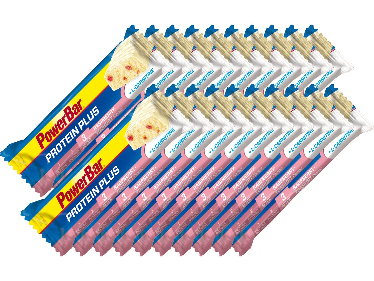 Powerbar Protein Plus Bar L-Carnitin Riegel - 20 Stück, 700g Powerbar Protein Plus Bar L-Carnitin Riegel - 20 Stück, 700g