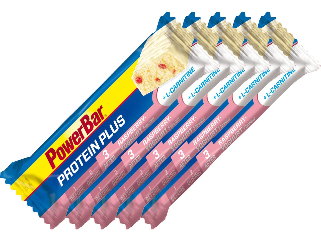 Powerbar Protein Plus Bar L-Carnitin Riegel - 5 Stück, 175g Powerbar Protein Plus Bar L-Carnitin Riegel - 5 Stück, 175g