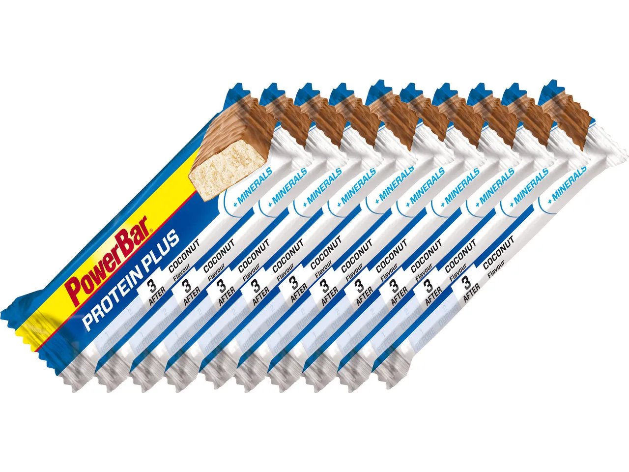 Powerbar Protein Plus Bar Riegel - 10 Stück, 350g Powerbar Protein Plus Bar Riegel - 10 Stück, 350g
