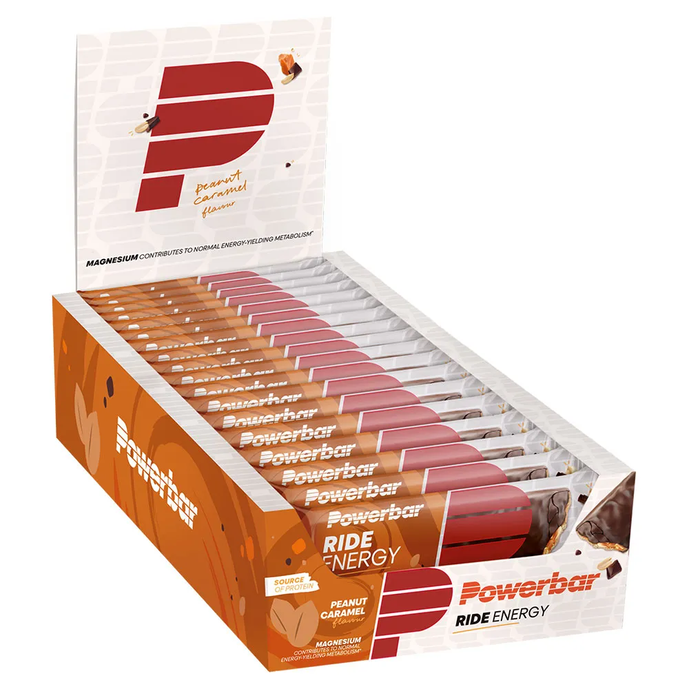 Powerbar Ride Energie-riegel-box Erdnuss Und Karamell 55g 18 Einheiten, Red, One Size
