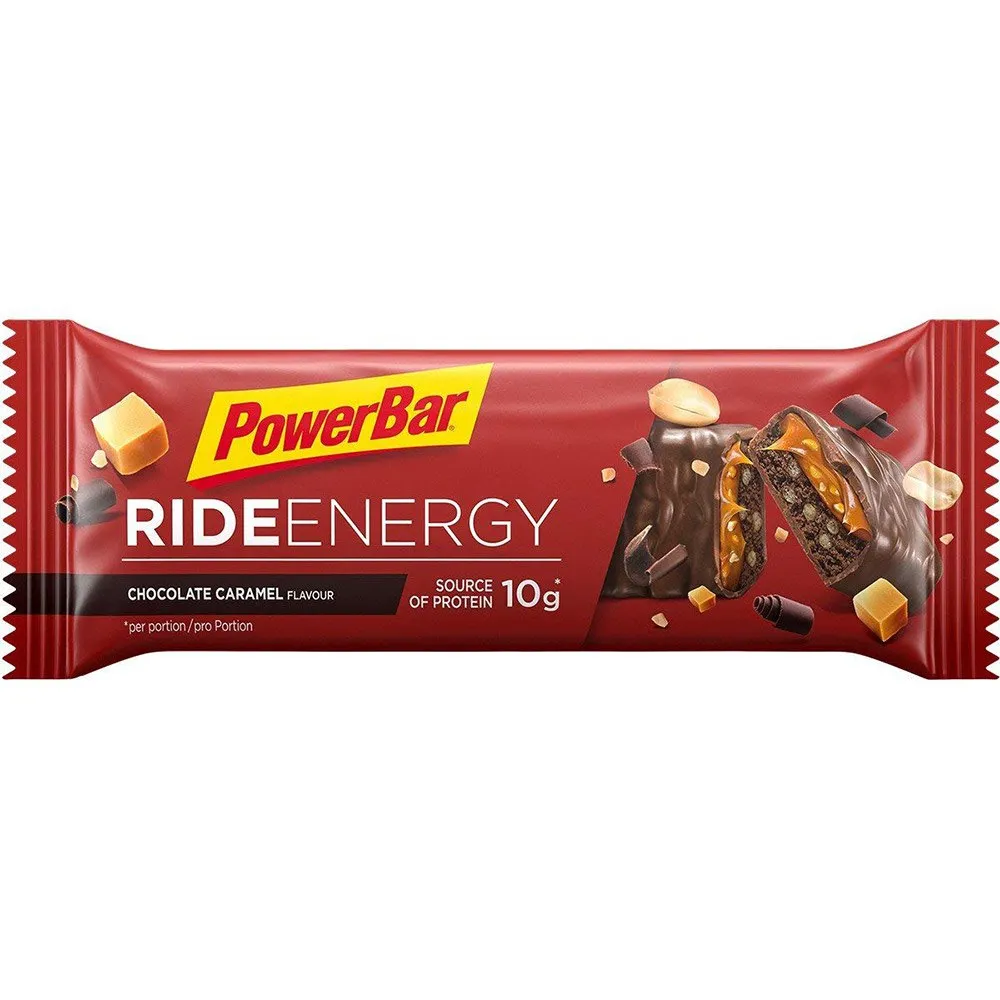 Powerbar Ride Energie-riegel-box Schokolade Und Karamell 55g 18 Einheiten, Red, One Size Powerbar Ride Energie-riegel-box Schokolade Und Karamell 55g 18 Einheiten, Red, One Size