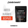 Powergym 100 Molkenprotein Schokolade 900g, One size