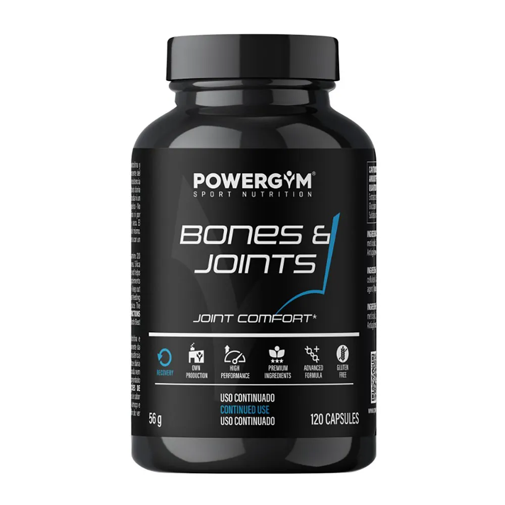 Powergym Bones & Joins Kapseln 120 Einheiten, Black, One Size Powergym Bones & Joins Kapseln 120 Einheiten, Black, One Size