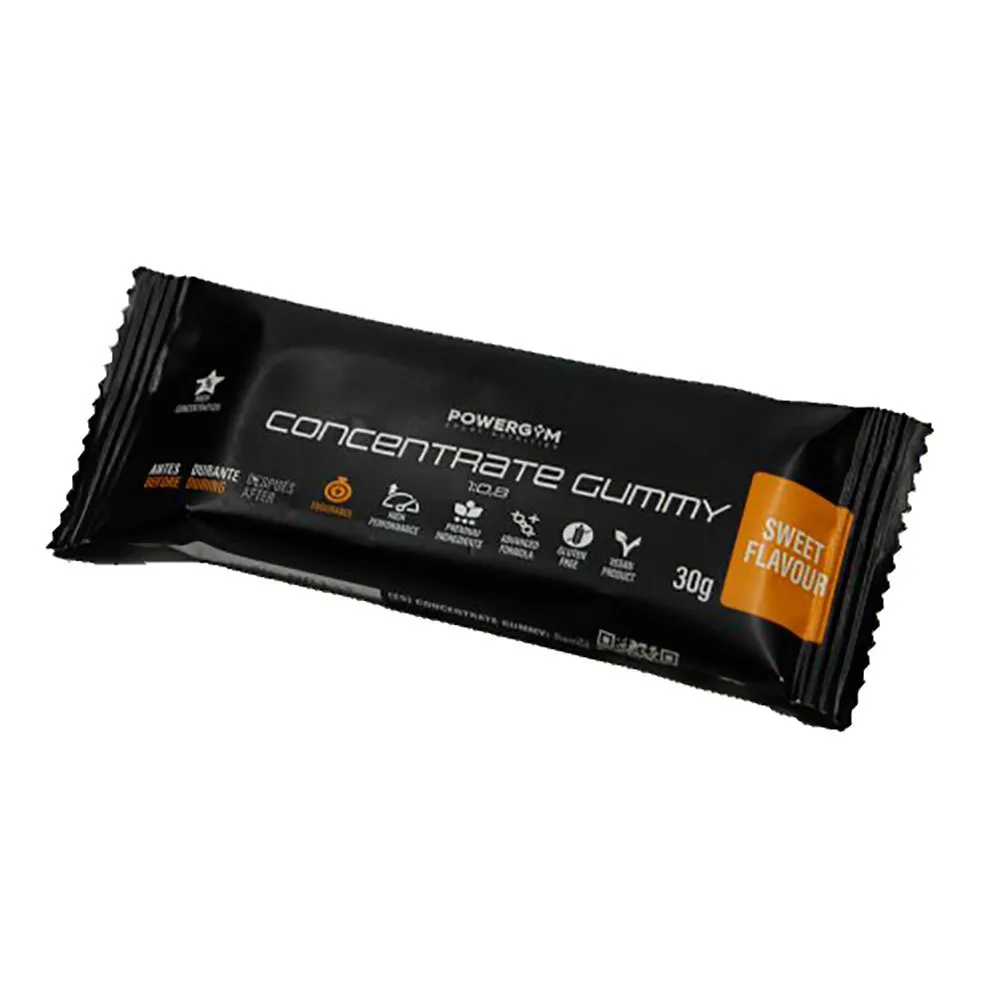 Powergym Concentrate Schachtel Mit Gummibär-energieriegeln Neutraler Geschmack 30g 36 Einheiten, One size Powergym Concentrate Schachtel Mit Gummibär-energieriegeln Neutraler Geschmack 30g 36 Einheiten, One size